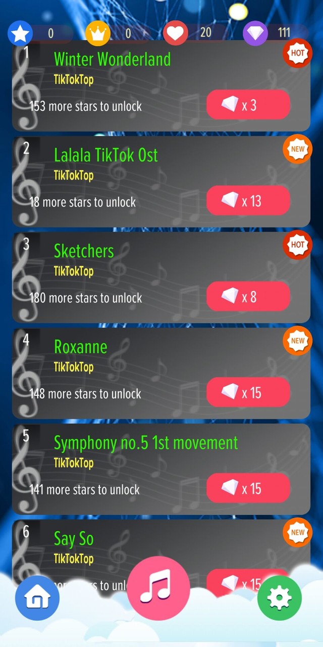 🎵 DJ TikTok Songs - Piano Tiles screenshot image 5_Popularmodapk.com