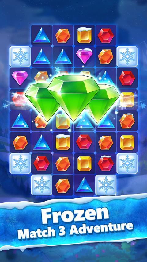 Jewel Princess - Match 3 Froze screenshot image 1_Popularmodapk.com