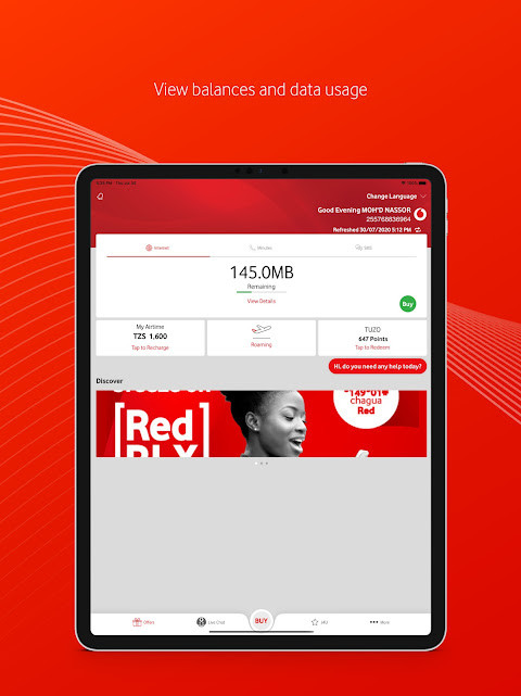My Vodacom Tanzania screenshot image 5_Popularmodapk.com
