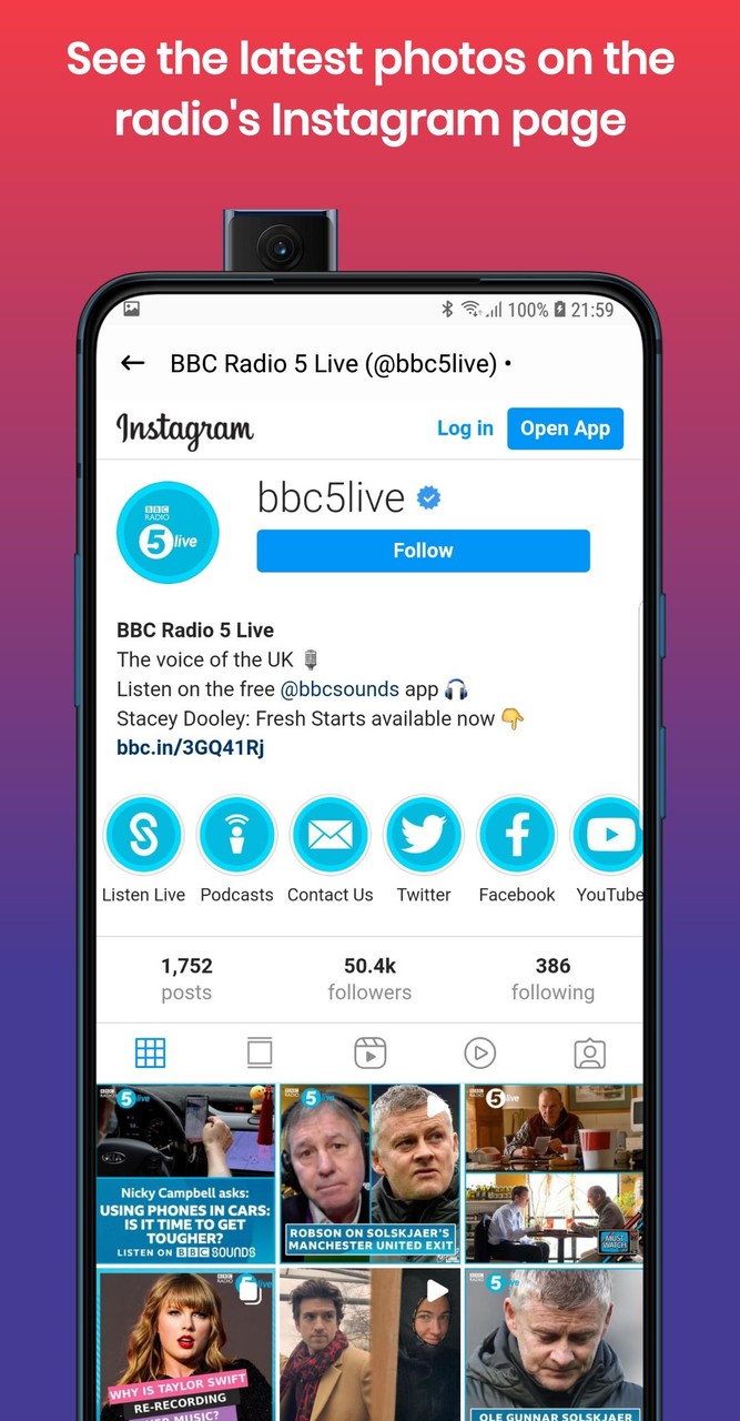 Radio 5 live UK Online Radio screenshot image 6_Popularmodapk.com