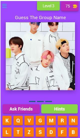 K-Pop Boy Bands Quiz screenshot image 5_Popularmodapk.com