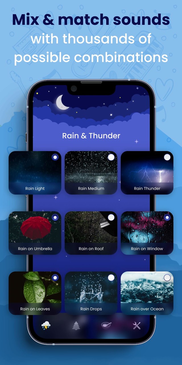 Sleep Sounds: Calm Relax Sleep screenshot image 5_Popularmodapk.com