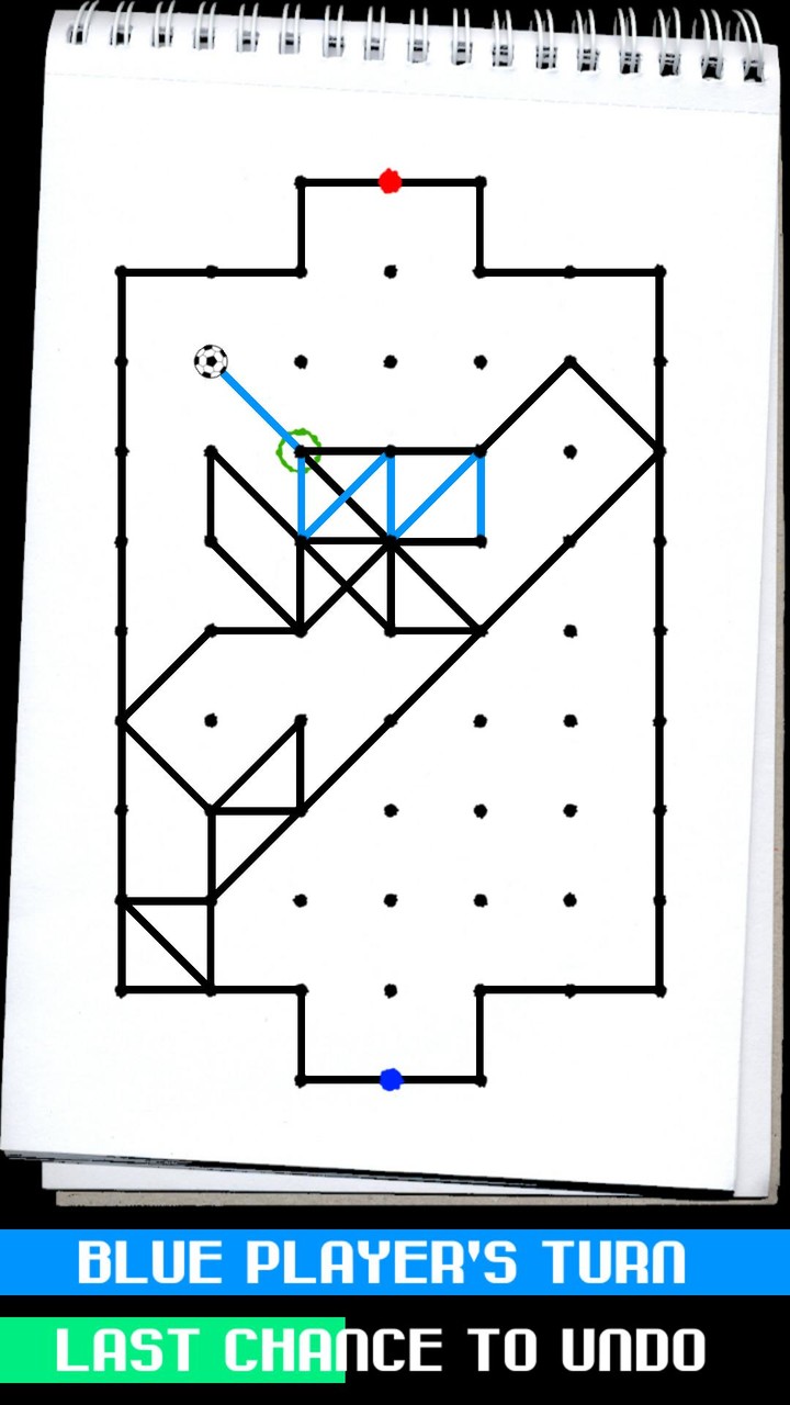 Paper Soccer screenshot image 1_Popularmodapk.com