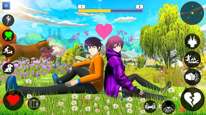 Anime Girl : Pocket Love screenshot image 2_Popularmodapk.com