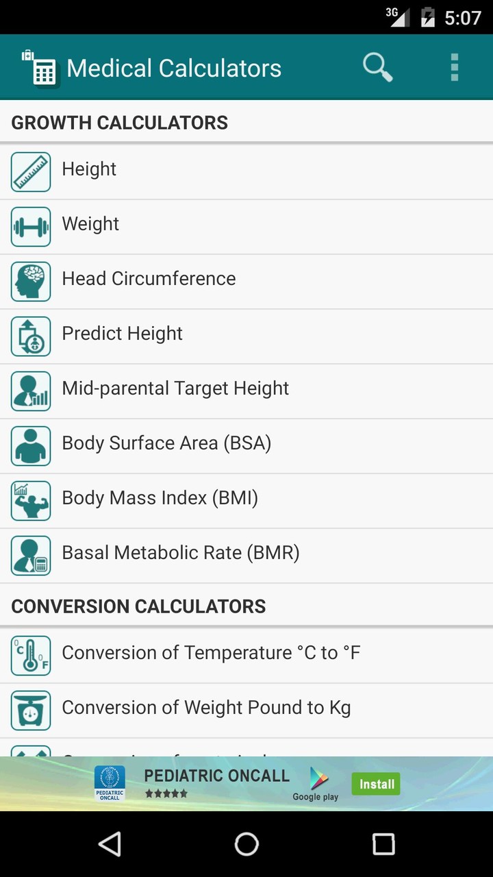 Medical Calculators screenshot image 1_Popularmodapk.com