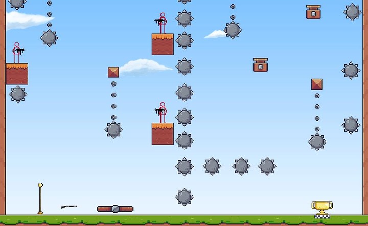 Stick Jump -Wall Action- screenshot image 2_Popularmodapk.com