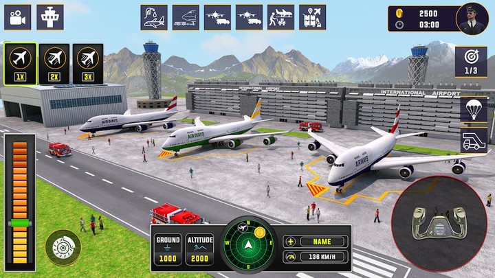Real Airplane Flight Sim 3D screenshot image 3_Popularmodapk.com
