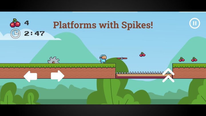 Super Cherry World:Platformer screenshot image 3_Popularmodapk.com