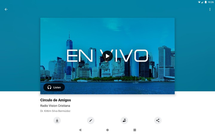 Radio Vision Cristiana screenshot image 33_Popularmodapk.com
