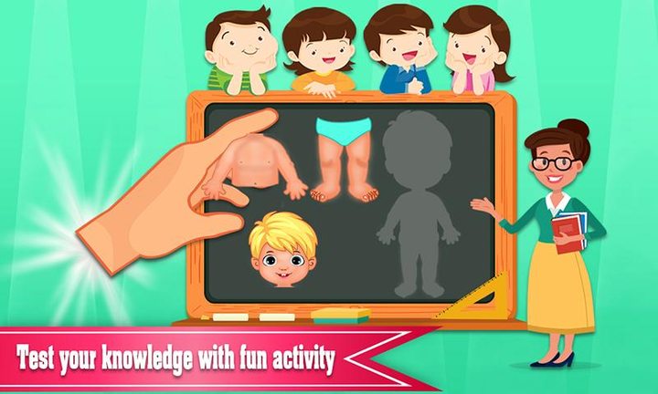 Learn Human Body Parts Kids screenshot image 4_Popularmodapk.com