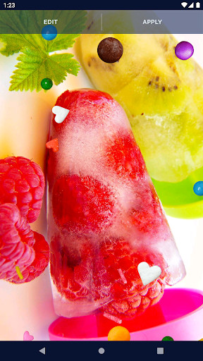 Ice Cream Live Wallpaper screenshot image 3_Popularmodapk.com