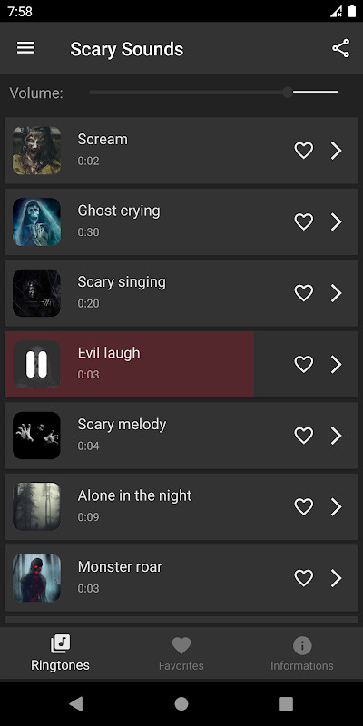 Scary horror sounds screenshot image 12_Popularmodapk.com