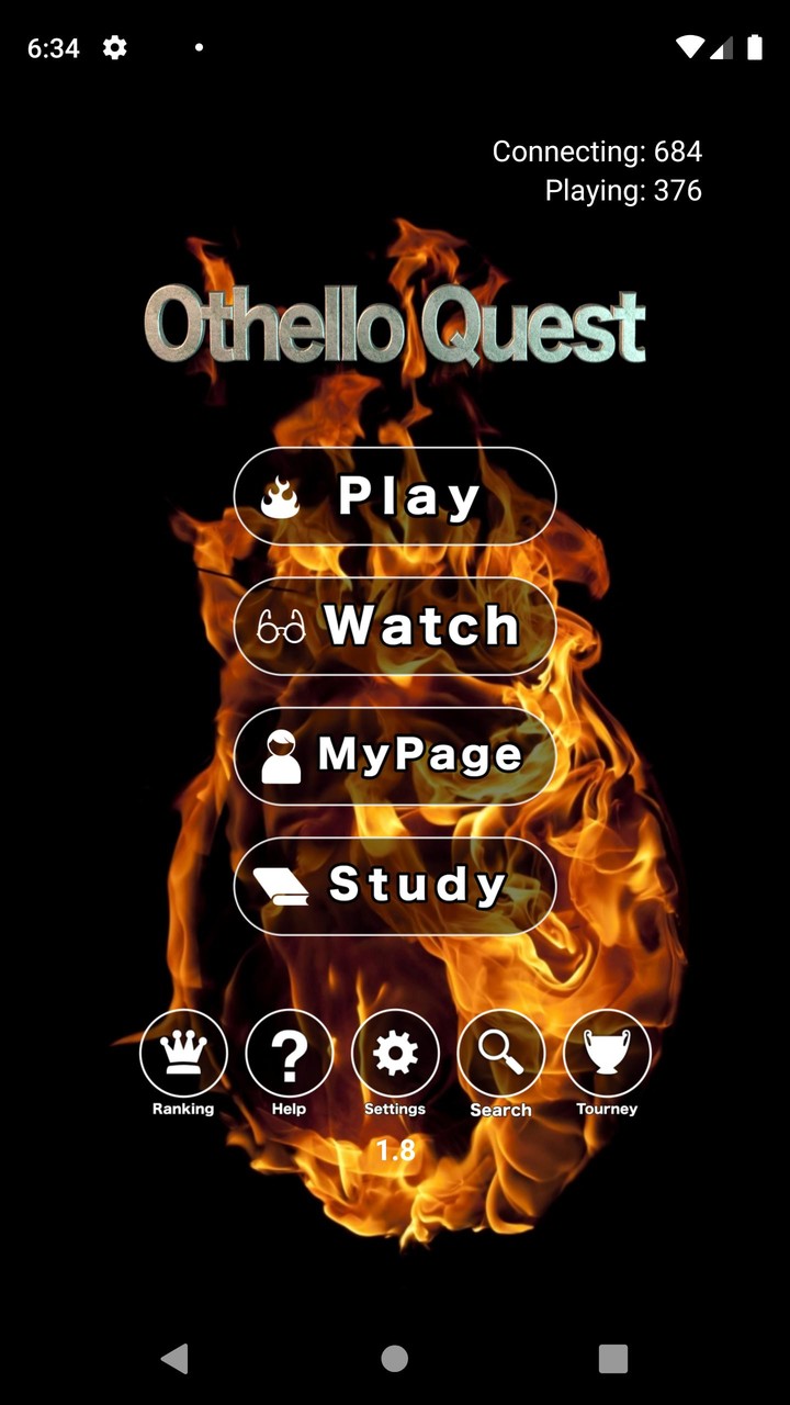 Othello Quest - Online Othello screenshot image 1_Popularmodapk.com