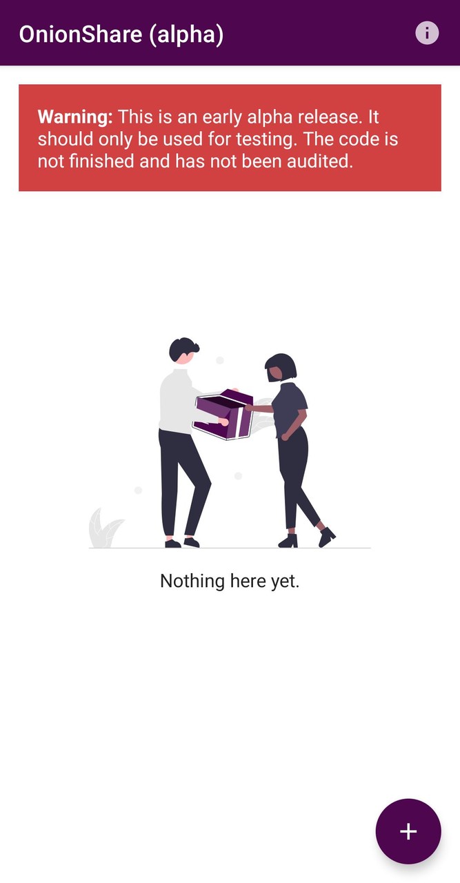 OnionShare screenshot image 1_Popularmodapk.com