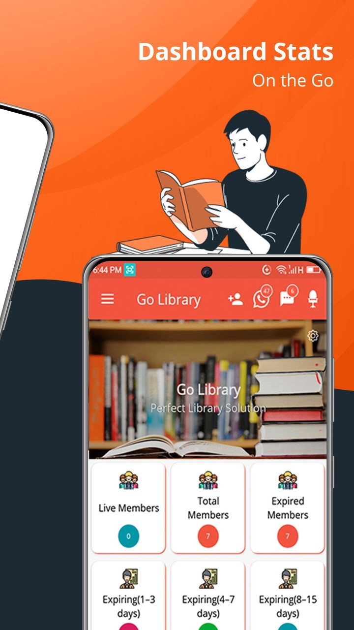 GoLibrary Library Manager App screenshot image 2_Popularmodapk.com