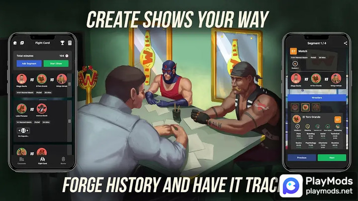 Wrestling GM<span>(No Ads)</span> screenshot image 3_Popularmodapk.com