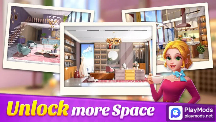 Space Decor : Mansion<span>(Unlimited gold)</span> screenshot image 4_Popularmodapk.com