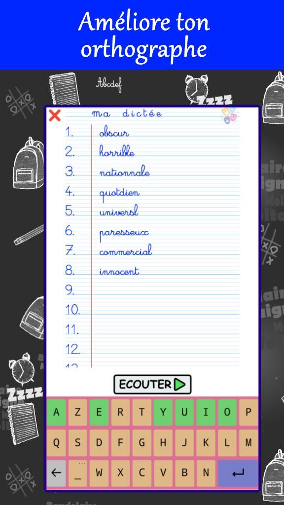 Ma Dictée Collège et Brevet screenshot image 27_Popularmodapk.com