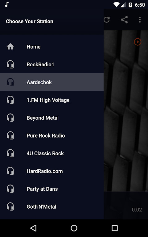 Online Metal And Rock Radio screenshot image 29_Popularmodapk.com