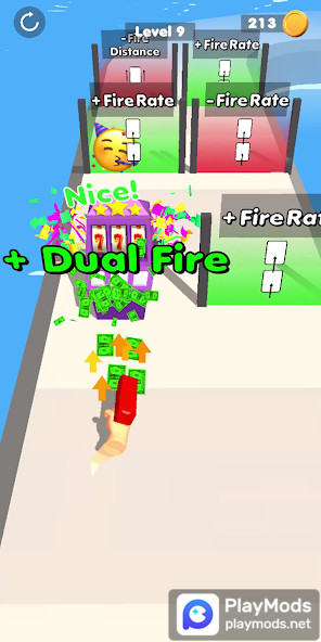 Moneygun Run!<span>(No ads)</span> screenshot image 3_Popularmodapk.com