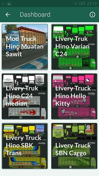 Mod Truck Hino Muat Sawit screenshot image 30_Popularmodapk.com