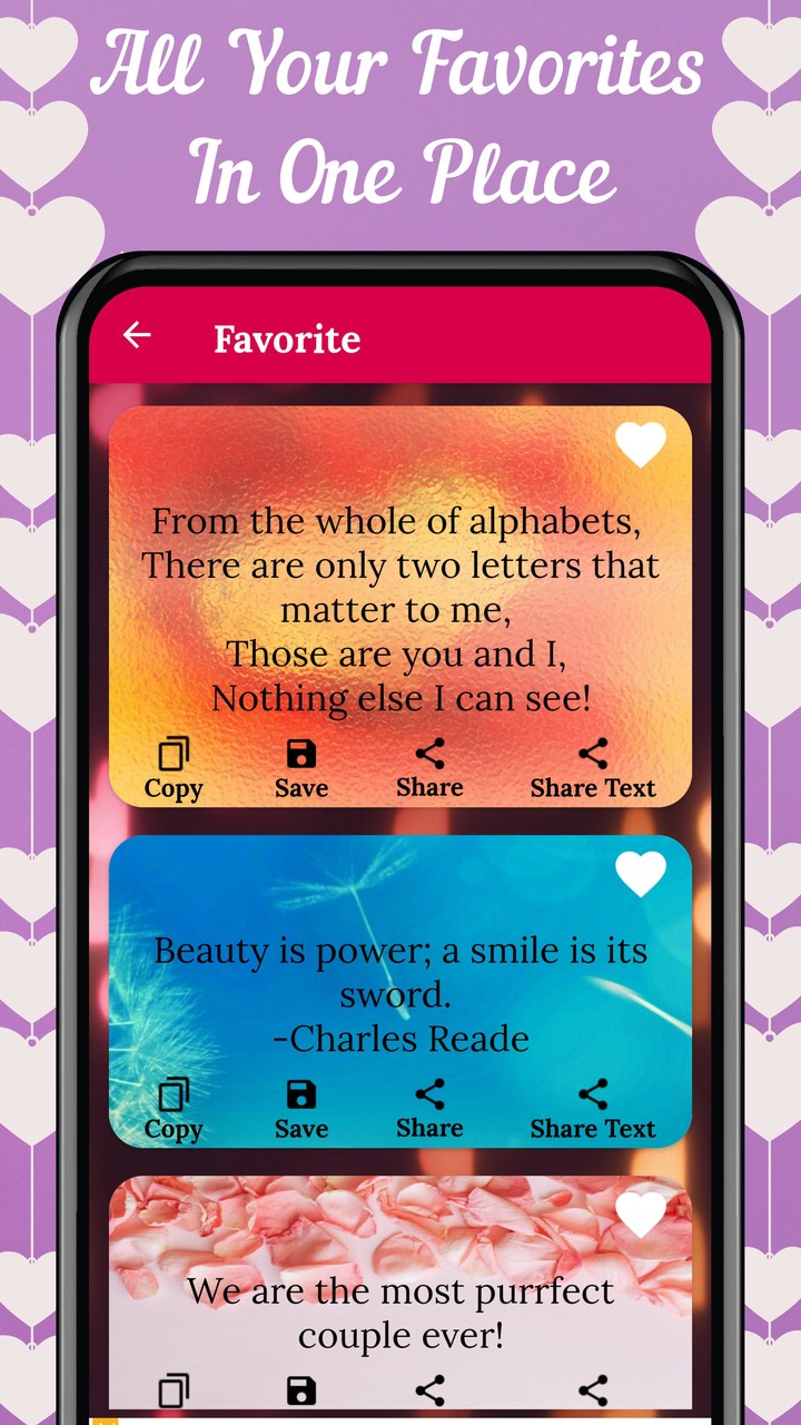 Romantic Love Messages SMS App screenshot image 5_Popularmodapk.com