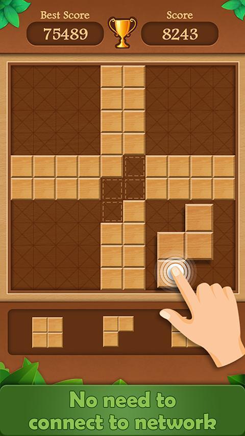 Wood Block Puzzle screenshot image 4_Popularmodapk.com