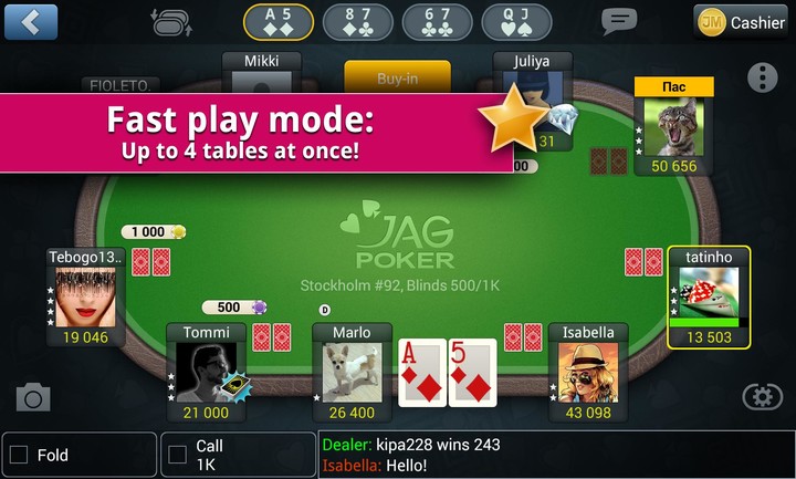 Jag Poker HD screenshot image 2_Popularmodapk.com