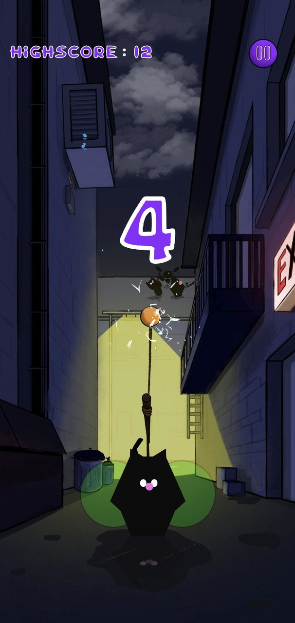 Cat vs. Ball screenshot image 1_Popularmodapk.com