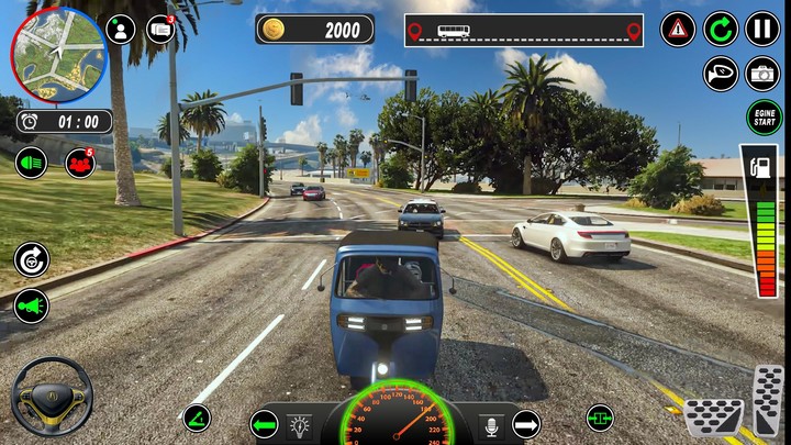 Tuk Tuk Rikshaw Driving Games screenshot image 3_Popularmodapk.com