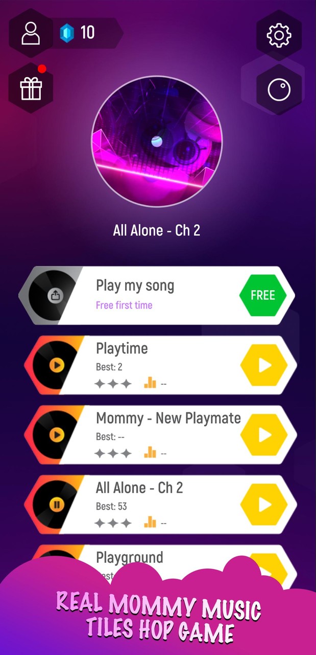 Mommy 3D Music Tiles Hop Game screenshot image 1_Popularmodapk.com