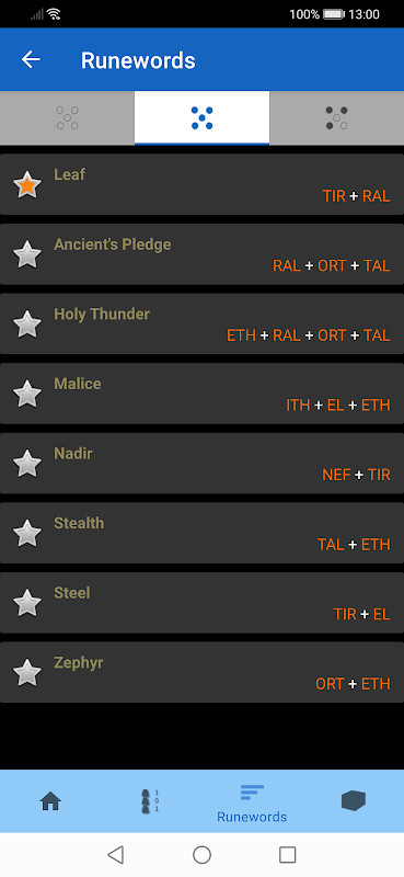 Runeword finder for Diablo II screenshot image 2_Popularmodapk.com