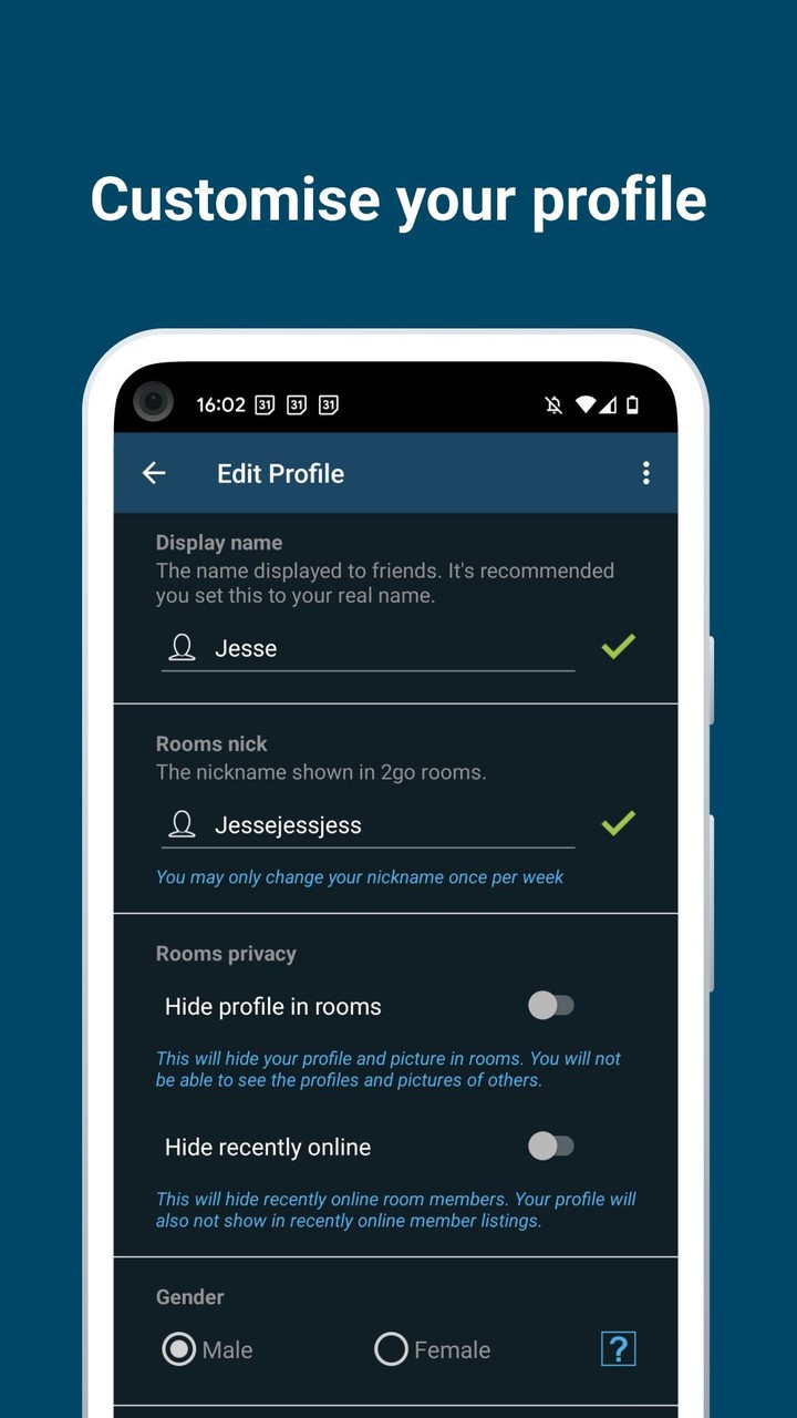 Roomco: chat rooms, date, fun screenshot image 18_Popularmodapk.com