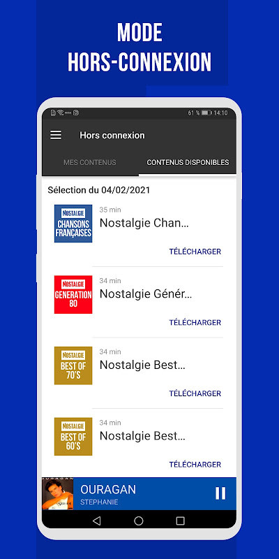 Nostalgie : Radio, Podcasts screenshot image 12_Popularmodapk.com