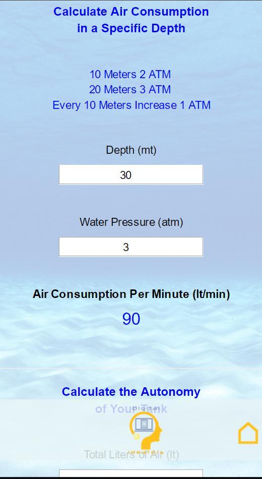 Oxygen Cylinder Autonomy for Diving and First Aid screenshot image 11_Popularmodapk.com