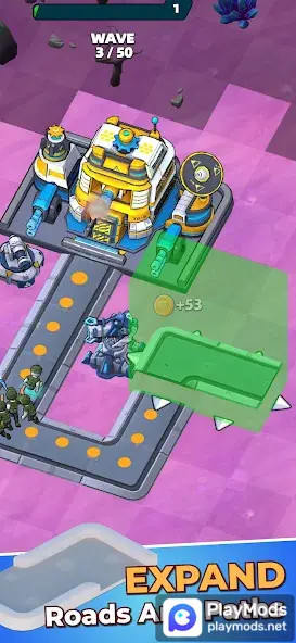 Island Defense TD - Tower War<span>(MENU MOD)</span> screenshot image 3_Popularmodapk.com