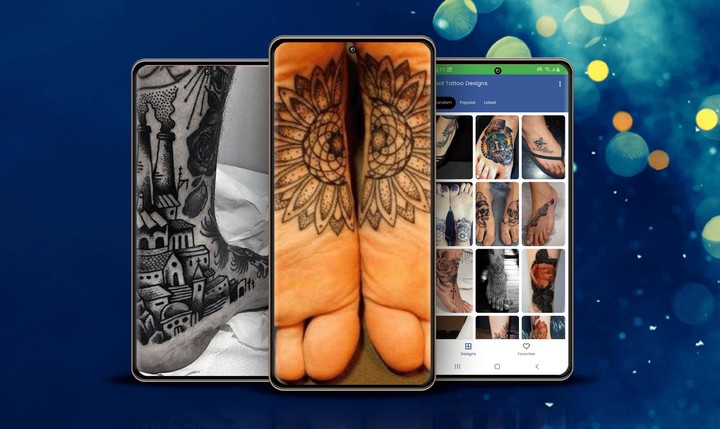 Foot Tattoo Designs 5000+ screenshot image 1_Popularmodapk.com