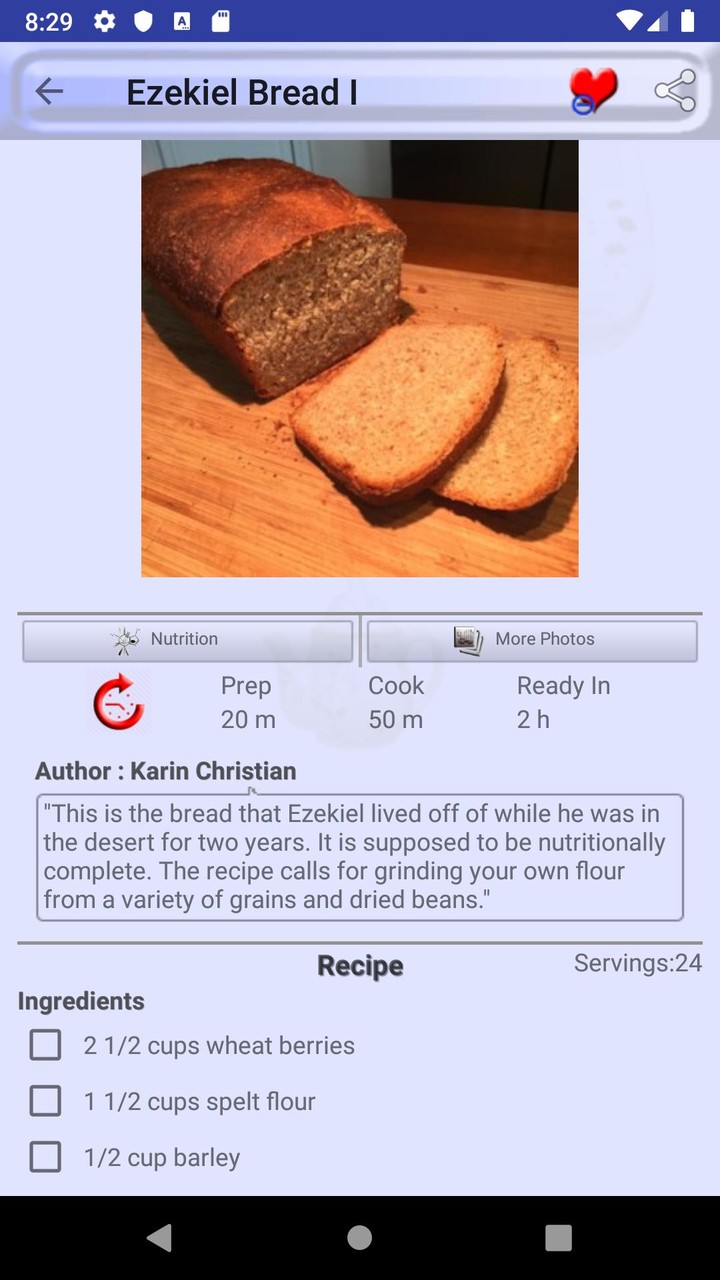 Heart Healthy Recipes screenshot image 2_Popularmodapk.com