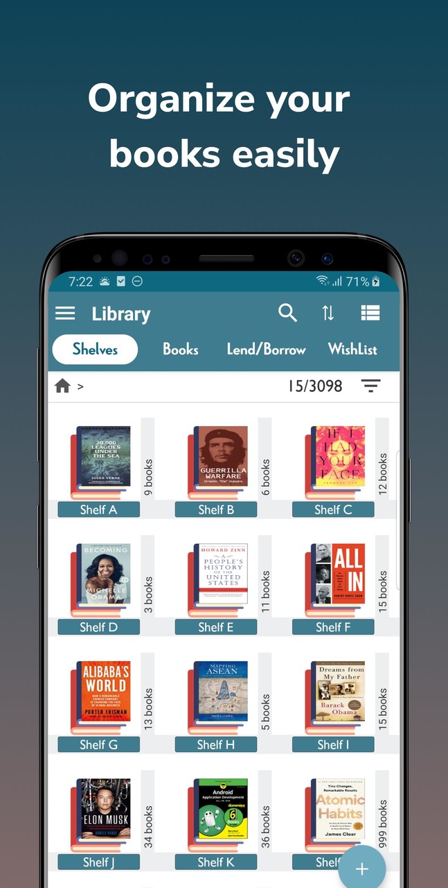 Handy Library - Book Organizer screenshot image 6_Popularmodapk.com