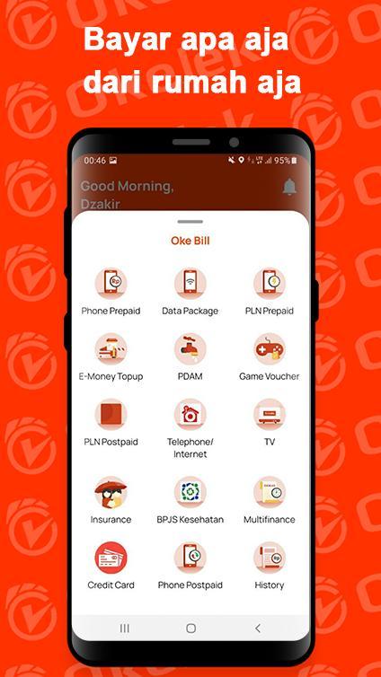 OKEJEK - Ojek Online, Pesan Ma screenshot image 1_Popularmodapk.com
