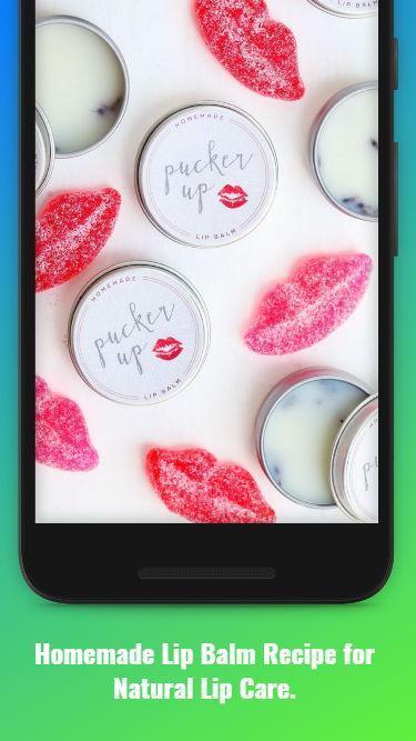 Organic Lip Balms Care Recipes screenshot image 2_Popularmodapk.com