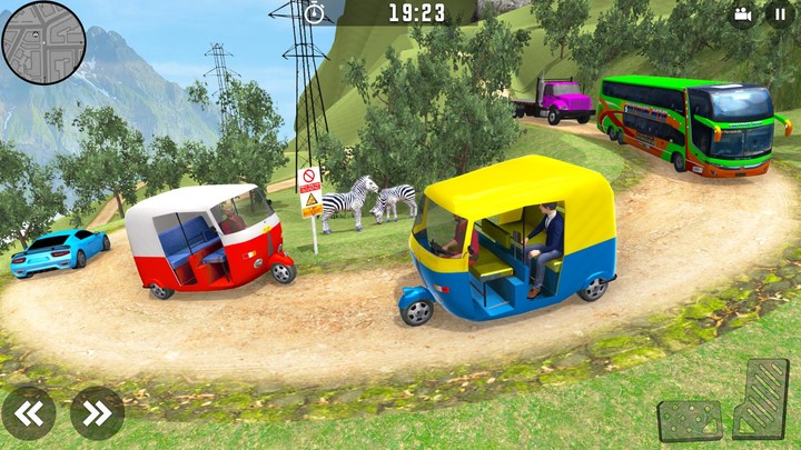 Tuk Tuk Auto Rickshaw Offroad screenshot image 5_Popularmodapk.com