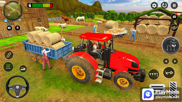 Real Tractor Farming Game 2023<span>(Unlimited Money)</span> screenshot image 3_Popularmodapk.com