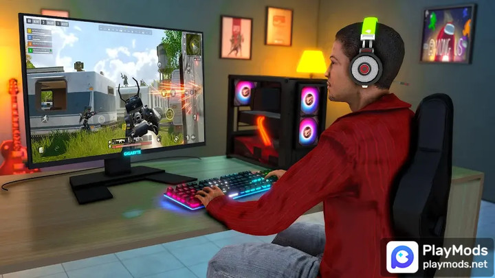 Internet Cafe Simulator Games<span>(Speed change)</span> screenshot image 1_Popularmodapk.com