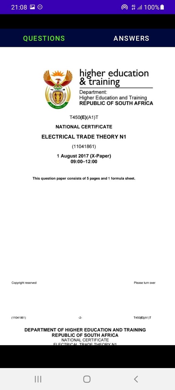 TVET N1 Electrical TradeTheory screenshot image 24_Popularmodapk.com