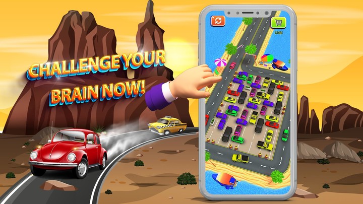 Unblock Car Parking Jam 3D screenshot image 4_Popularmodapk.com