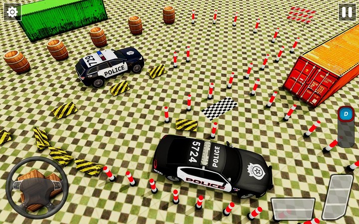 Police Car Parking Simulator screenshot image 4_Popularmodapk.com