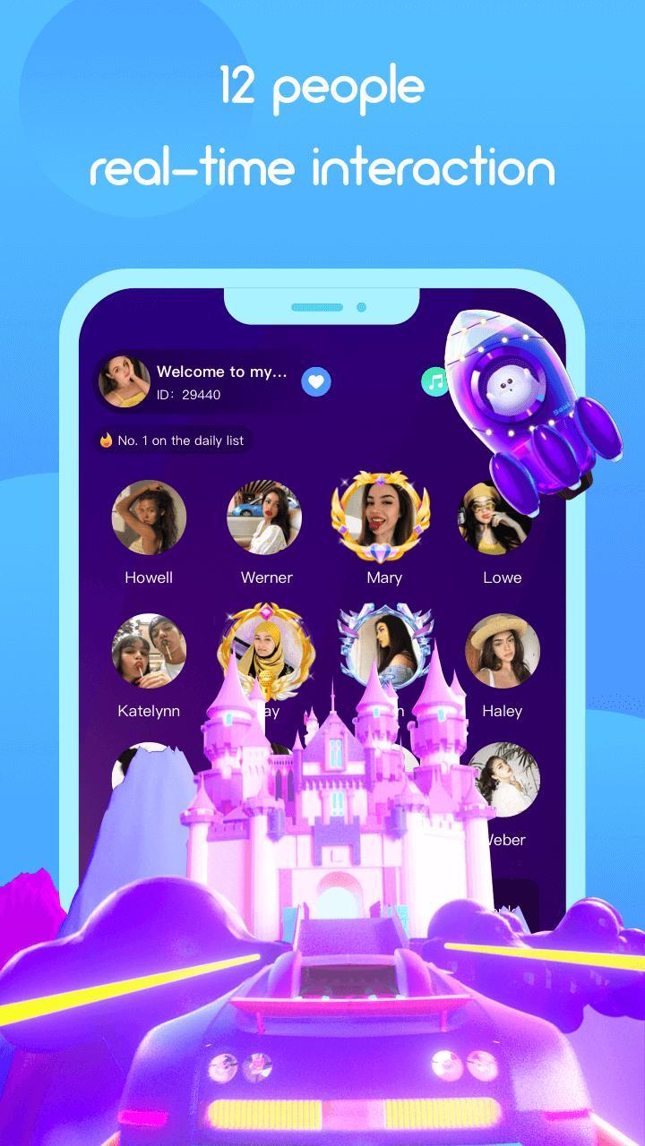 Raha - Funny Voice Chatrooms screenshot image 6_Popularmodapk.com