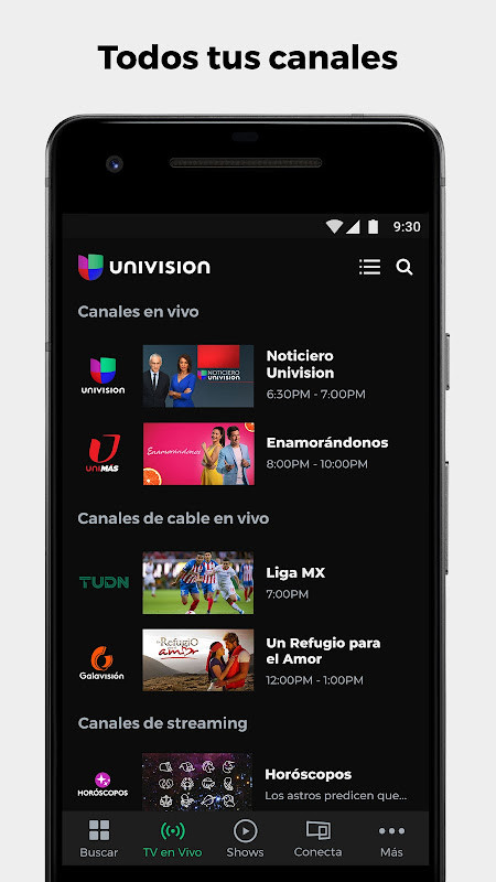 Univision App: Incluido con tu servicio de TV screenshot image 13_Popularmodapk.com