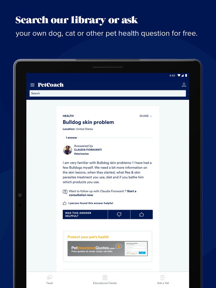 PetCoach Ask a vet online 24/7 screenshot image 12_Popularmodapk.com